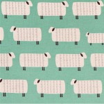 tissu-moutons-sheep-by-kokka-coloris-vert-celadon-x-25cm